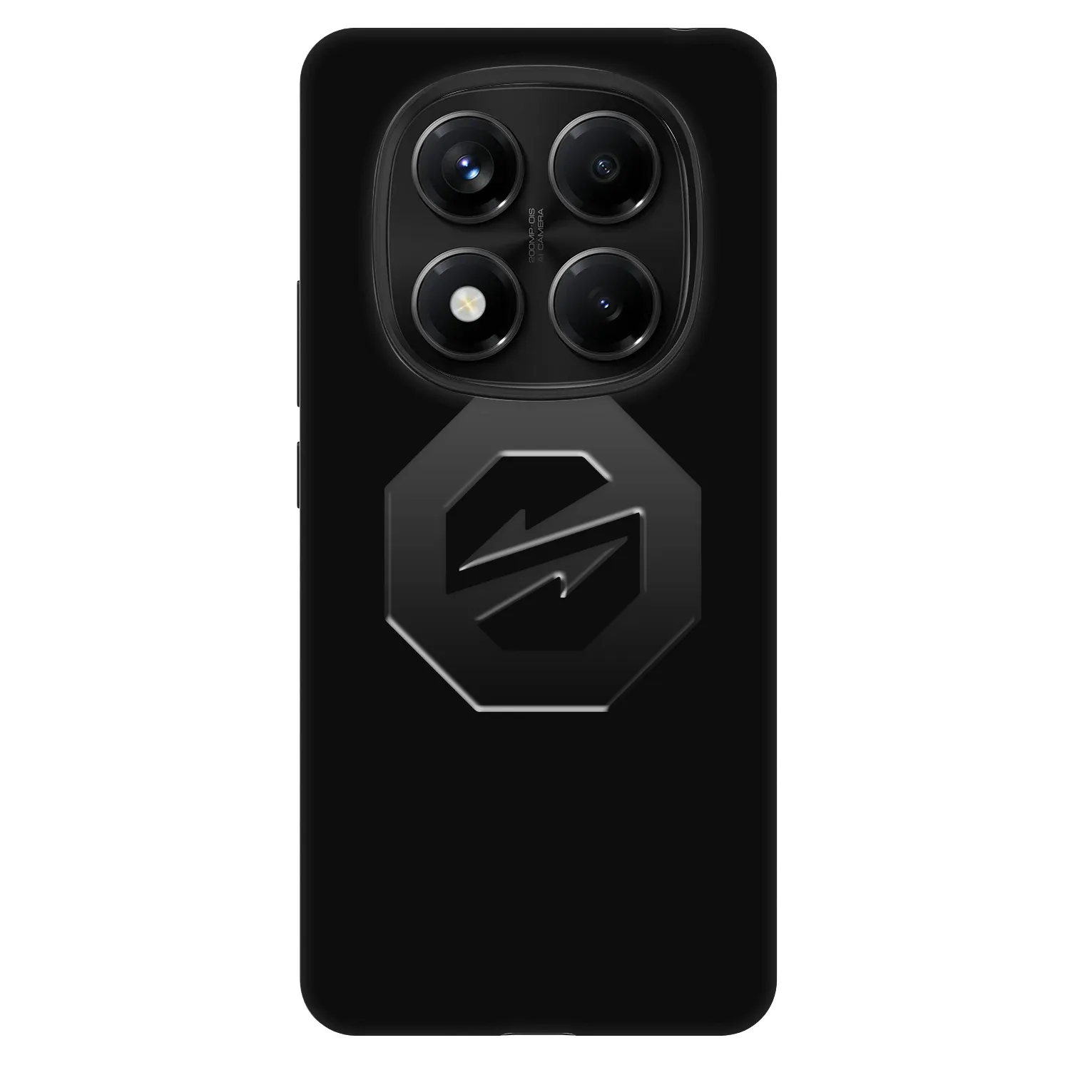 Picasee Fashion Case für Xiaomi Redmi Note 14 Pro 5G - OKTAGON - Stealth Logo