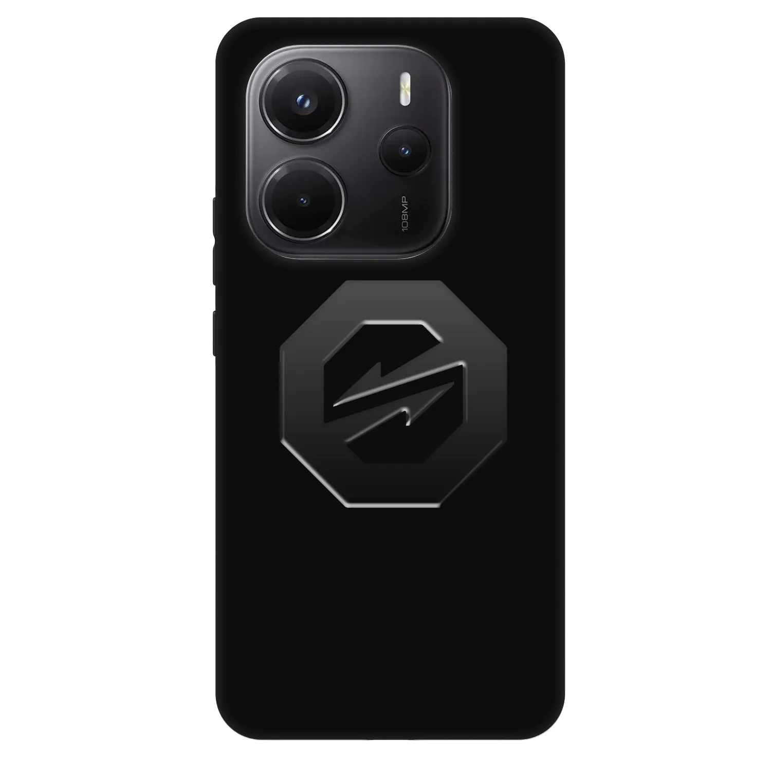 Picasee Fashion Case für Xiaomi Redmi Note 14 5G - OKTAGON - Stealth Logo
