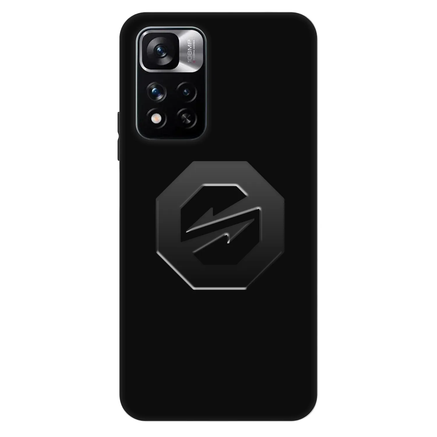 Picasee Fashion Case für Xiaomi Redmi Note 11 Pro - OKTAGON - Stealth Logo