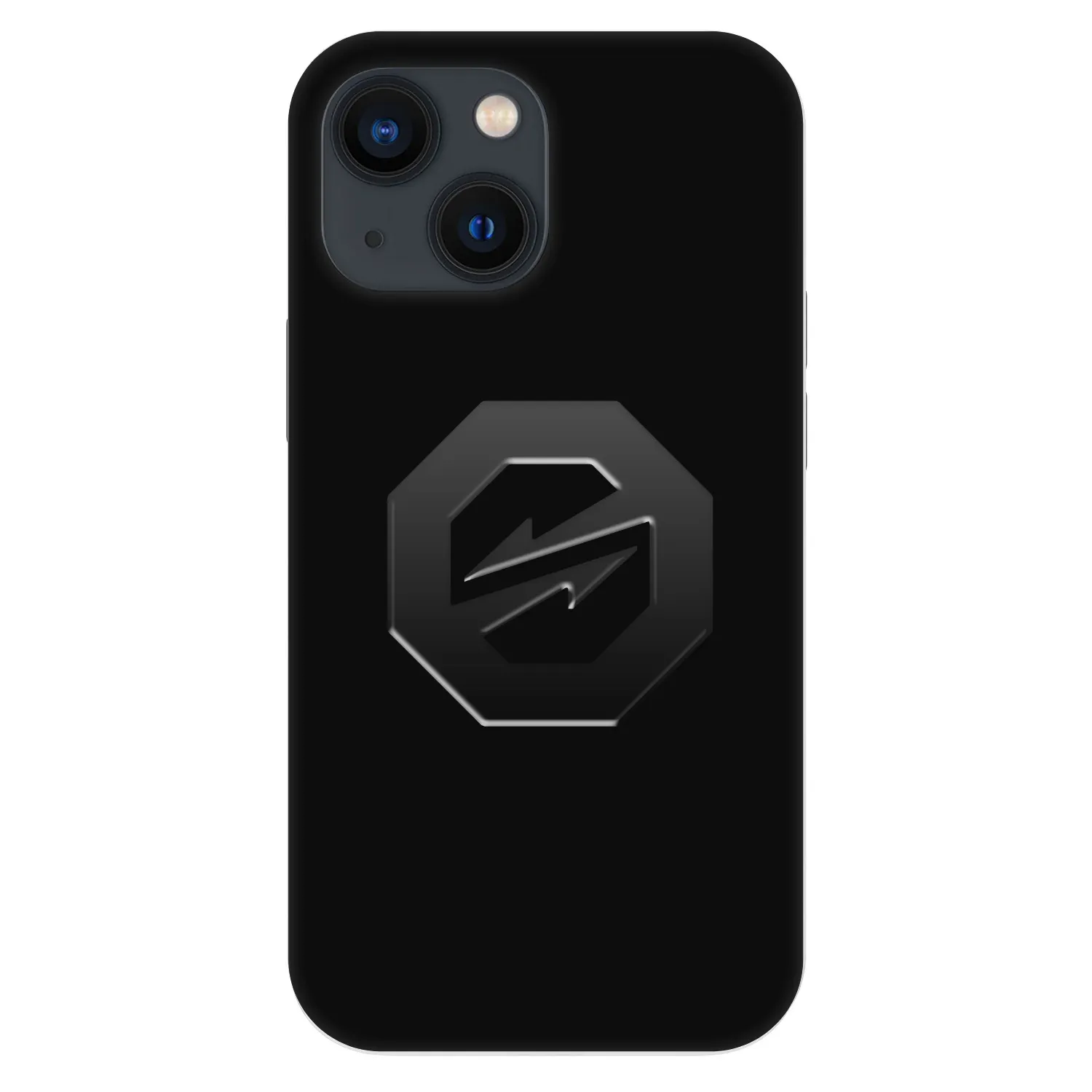 Picasee Fashion Case für Apple iPhone 13 mini - OKTAGON - Stealth Logo