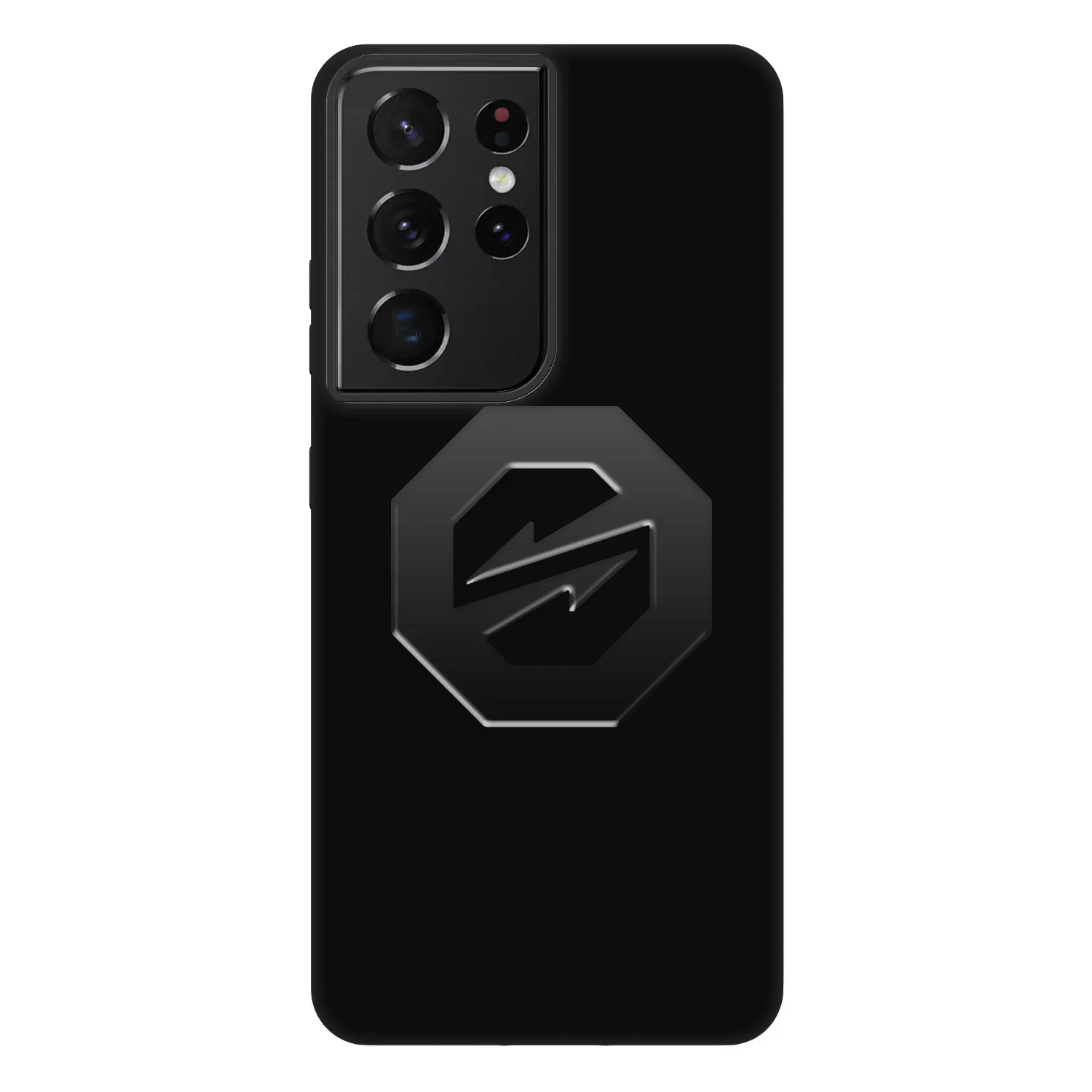 Picasee Fashion Case für Samsung Galaxy S21 Ultra 5G G998B - OKTAGON - Stealth Logo