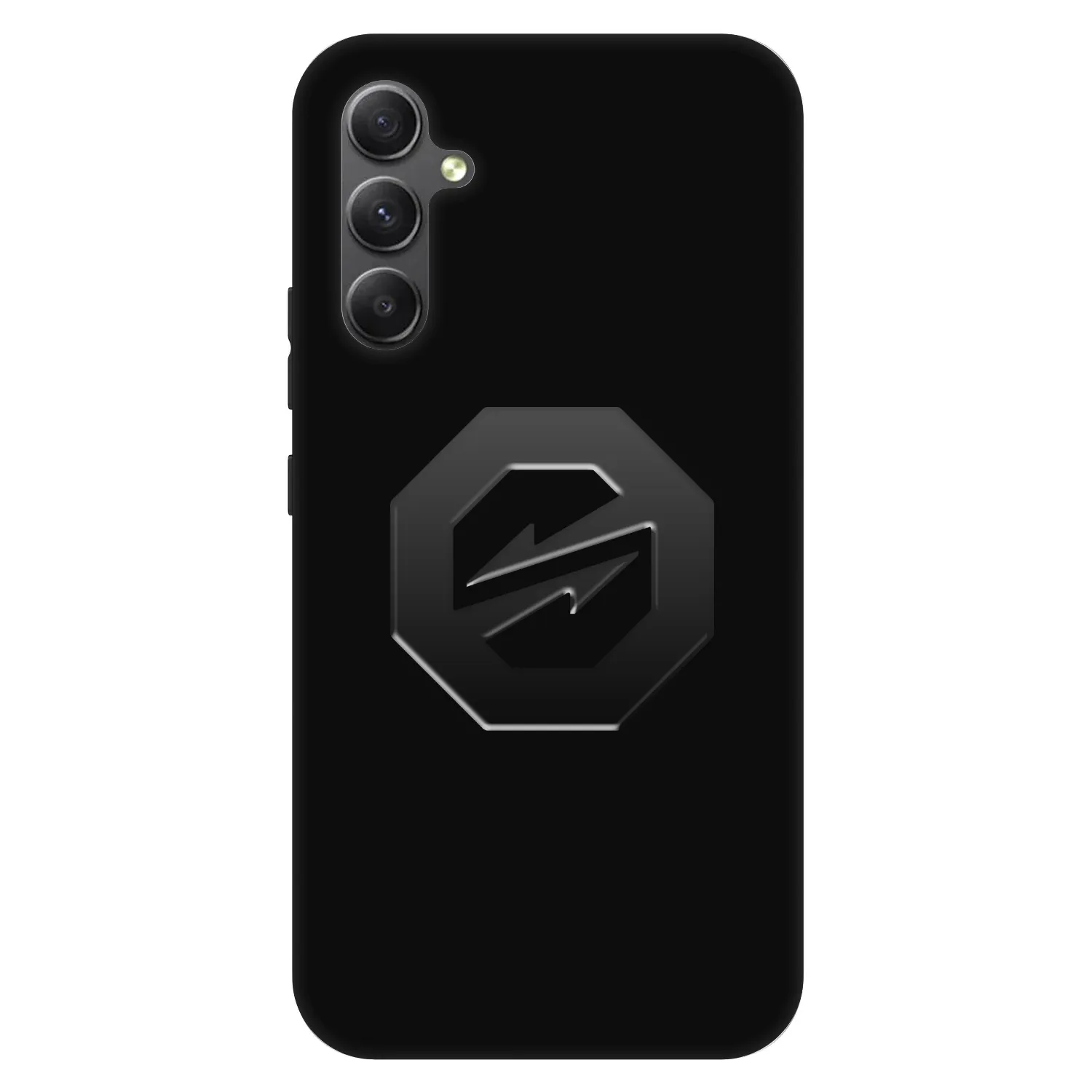 Picasee Fashion Case für Samsung Galaxy A34 5G A346B - OKTAGON - Stealth Logo