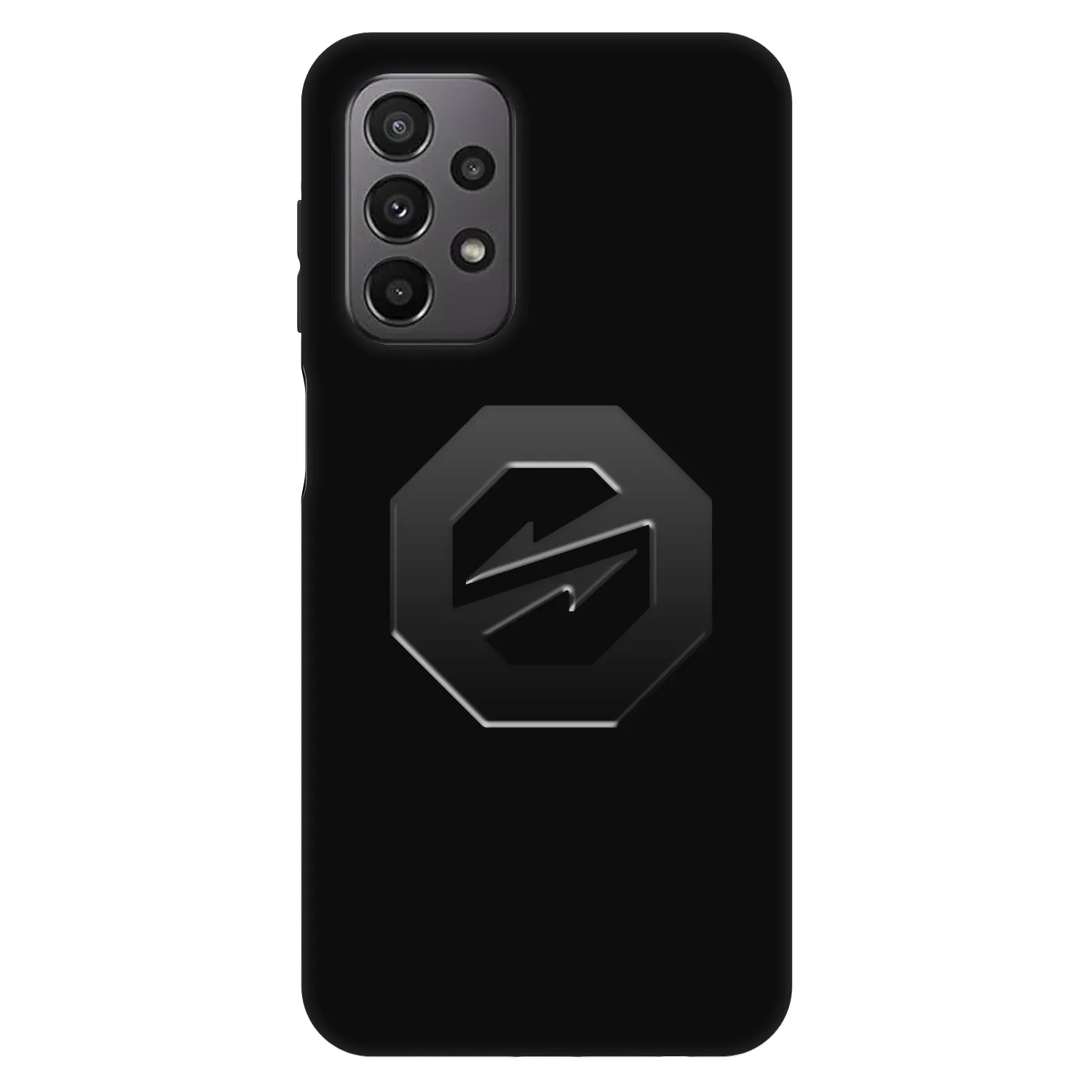 Picasee Fashion Case für Samsung Galaxy A23 A236B 5G - OKTAGON - Stealth Logo