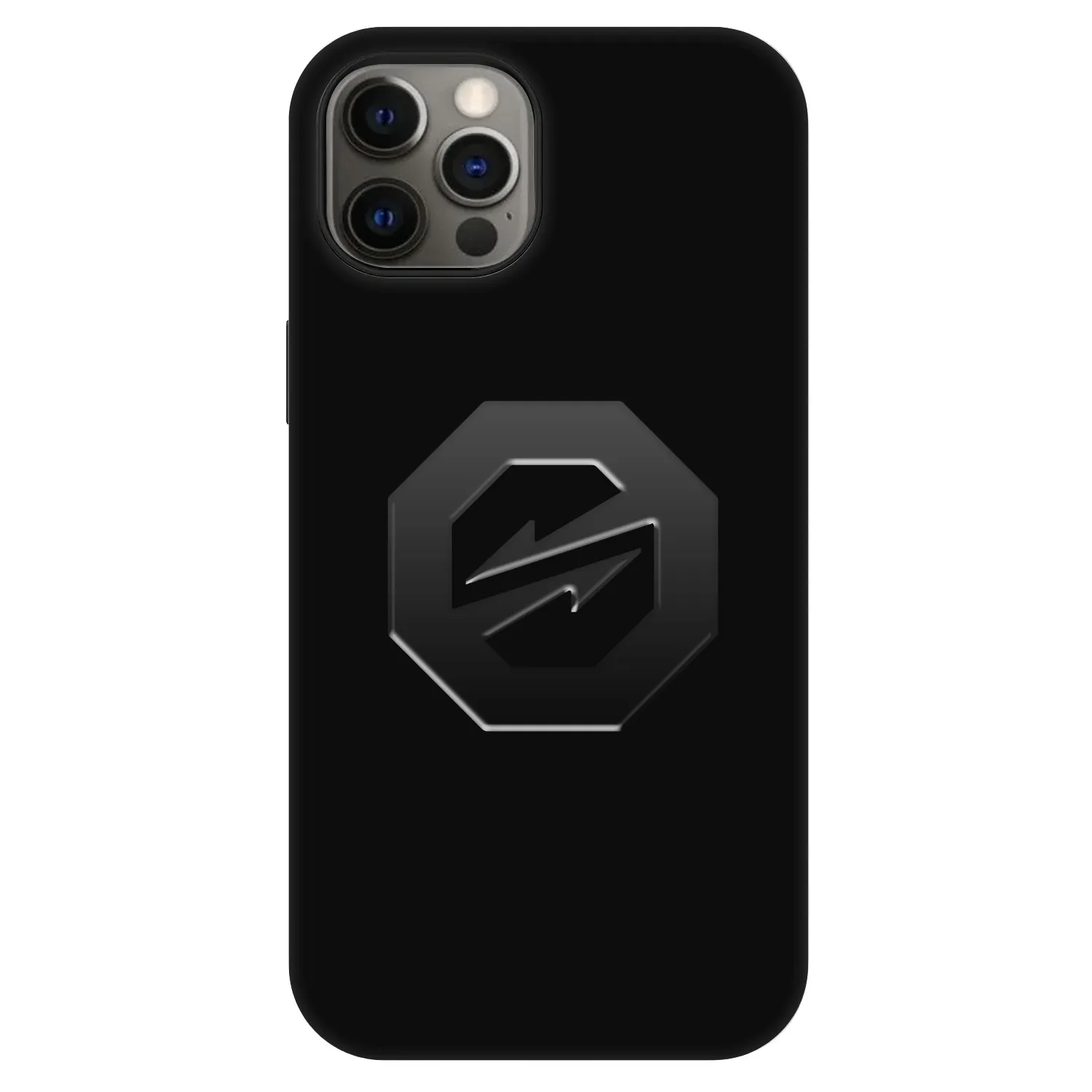 Picasee Fashion Case MagSafe für Apple iPhone 12 - OKTAGON - Stealth Logo