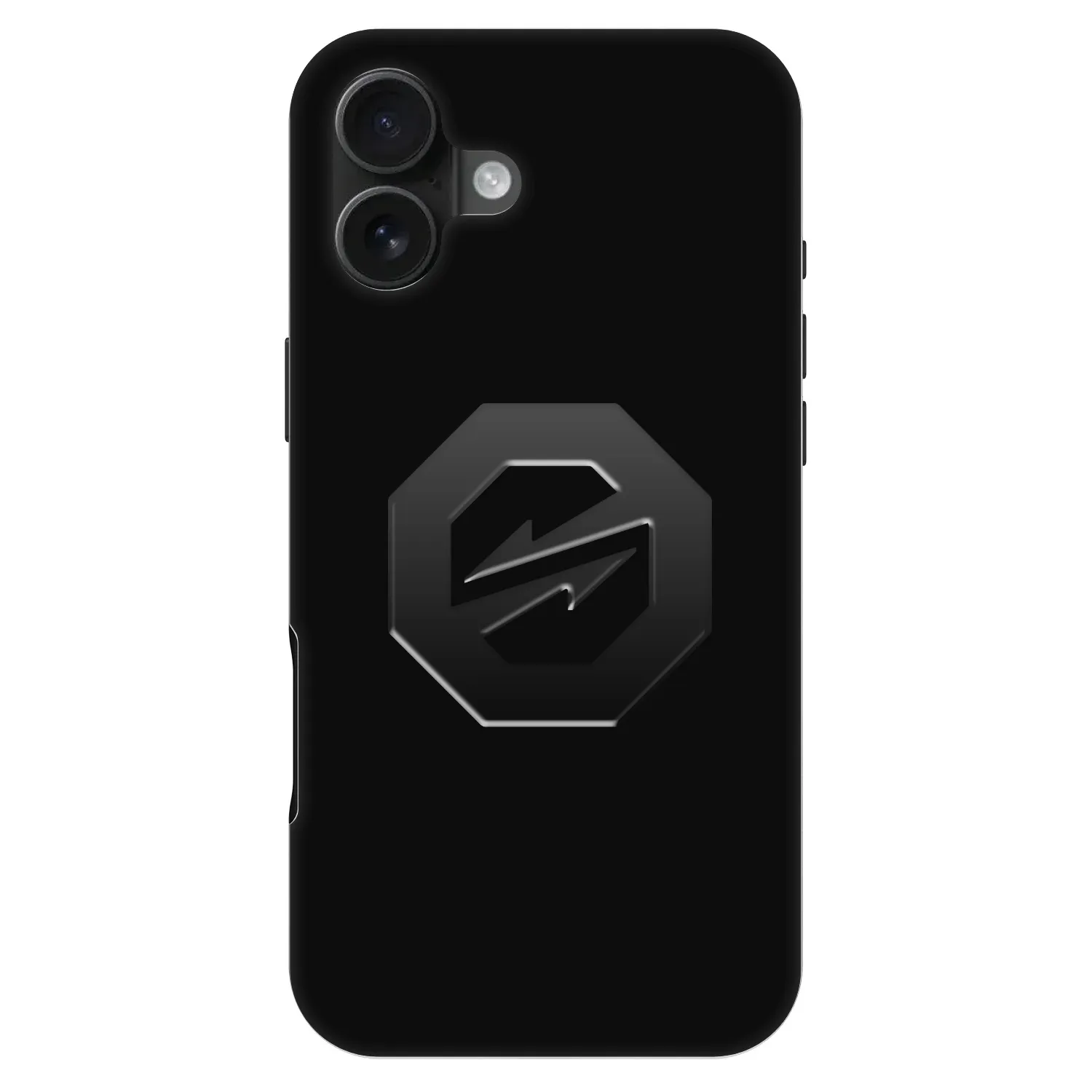 Picasee Fashion Case MagSafe für Apple iPhone 16 Plus - OKTAGON - Stealth Logo