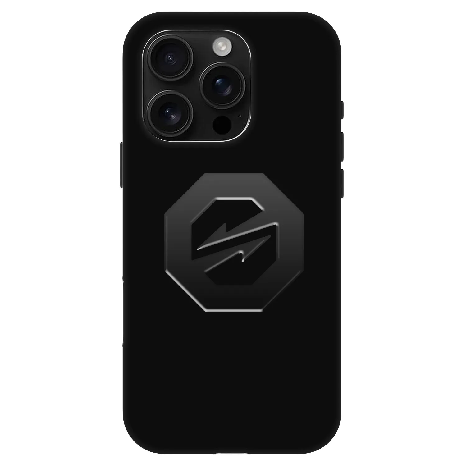 Picasee Fashion Case MagSafe für Apple iPhone 16 Pro - OKTAGON - Stealth Logo