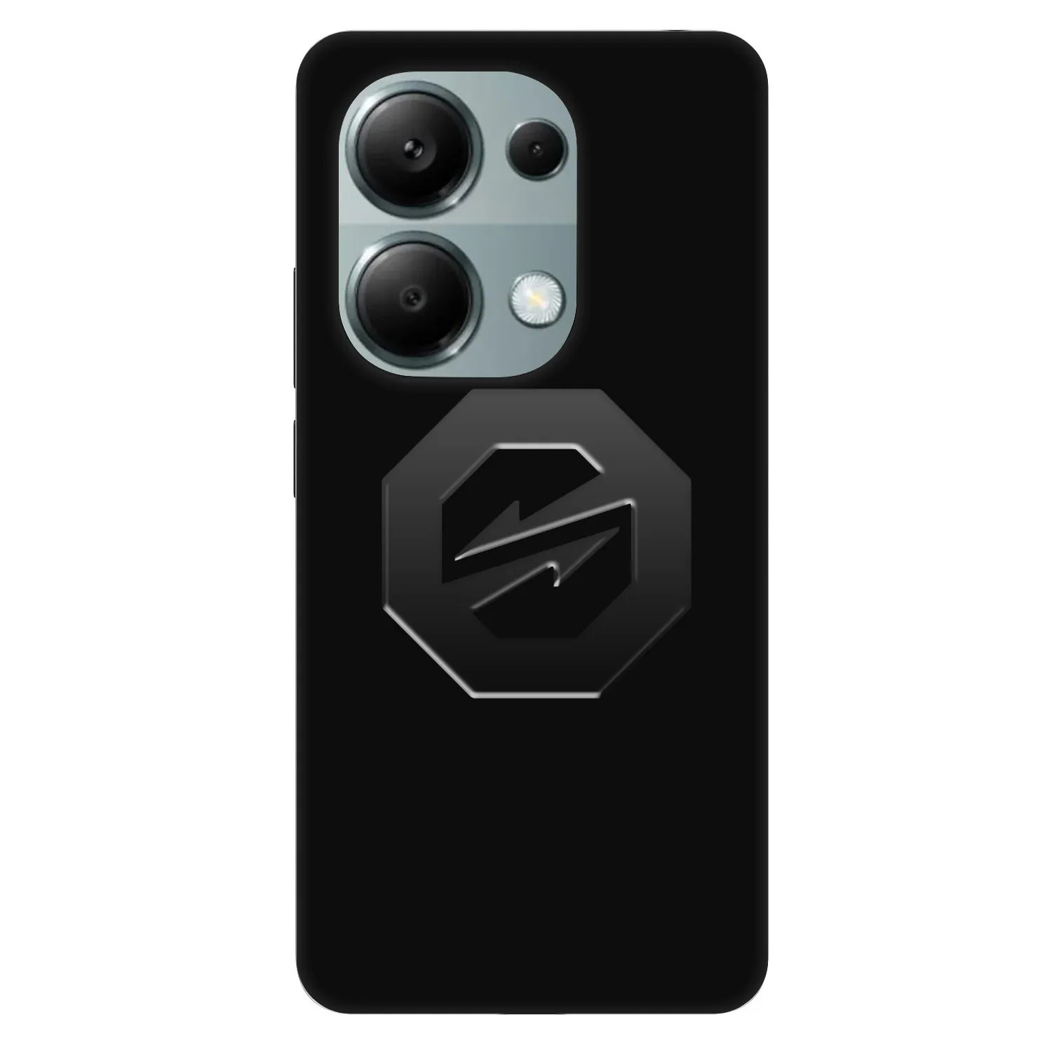 Picasee Fashion Case für Xiaomi Redmi Note 13 Pro 4G - OKTAGON - Stealth Logo