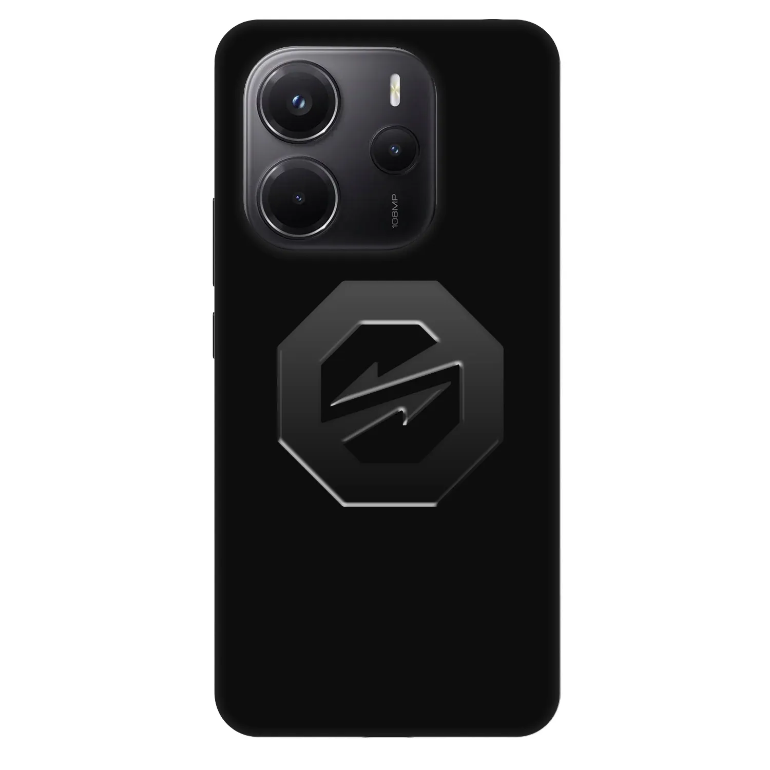 Picasee Fashion Case für Xiaomi Redmi Note 14 4G - OKTAGON - Stealth Logo