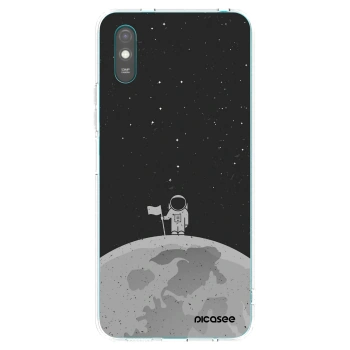 Picasee Xiaomi Redmi 9A Hülle - Transparentes Silikon - Astronaut