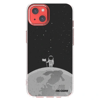 Picasee Apple iPhone 13 Hülle - Transparentes Silikon - Astronaut