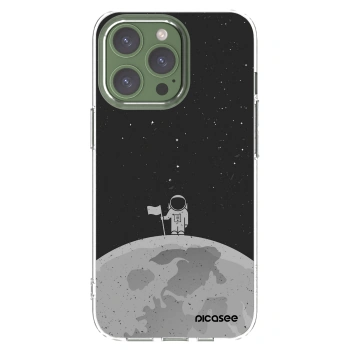 Picasee Apple iPhone 13 Pro Hülle - Transparentes Silikon - Astronaut