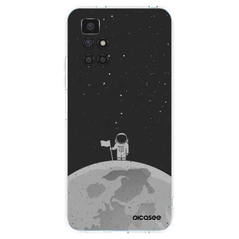 Picasee Xiaomi Redmi 10 Hülle - Transparentes Silikon - Astronaut