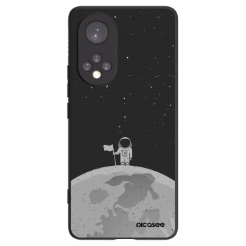 Picasee Honor 50 5G Hülle - Schwarzes Silikon - Astronaut