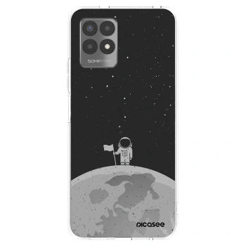 Picasee Realme 8i Hülle - Transparentes Silikon - Astronaut