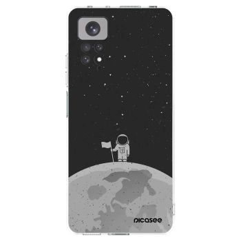 Picasee Xiaomi Redmi Note 11S 4G Hülle - Transparentes Silikon - Astronaut
