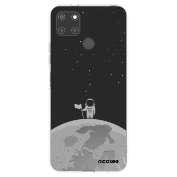 Picasee Realme C21Y Hülle - Transparentes Silikon - Astronaut