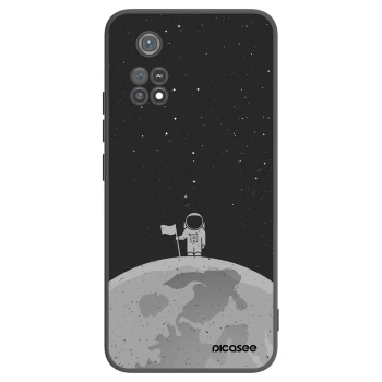 Picasee Xiaomi Poco M4 Pro Hülle - Schwarzes Silikon - Astronaut