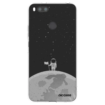Picasee Xiaomi Redmi A1 Hülle - Transparentes Silikon - Astronaut