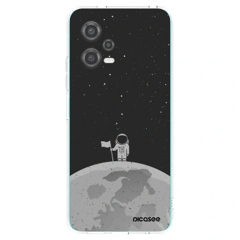Picasee Xiaomi Poco X5 Hülle - Transparentes Silikon - Astronaut