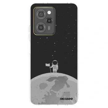 Picasee Xiaomi Poco X5 Pro Hülle - Schwarzes Silikon - Astronaut