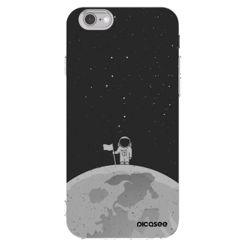 Picasee Apple iPhone 6/6S Hülle - Transparentes Silikon - Astronaut