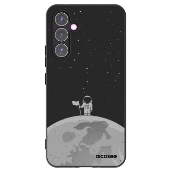 Picasee Samsung Galaxy A54 5G A546B Hülle - Schwarzes Silikon - Astronaut