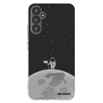 Picasee Samsung Galaxy A34 5G A346B Hülle - Transparentes Silikon - Astronaut
