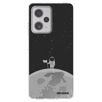 Picasee Xiaomi Redmi Note 12 Pro+ 5G Hülle - Transparentes Silikon - Astronaut