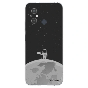 Picasee Xiaomi Redmi 12C Hülle - Transparentes Silikon - Astronaut