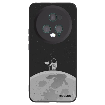 Picasee Honor Magic5 Pro Hülle - Schwarzes Silikon - Astronaut