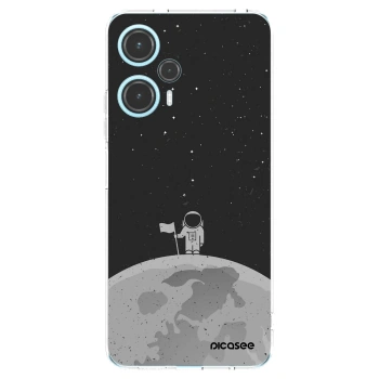 Picasee Xiaomi Poco F5 Hülle - Transparentes Silikon - Astronaut