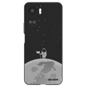 Picasee Honor 90 Lite 5G Hülle - Schwarzes Silikon - Astronaut