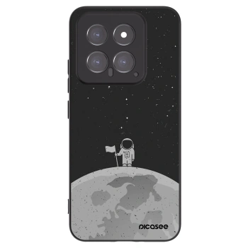 Picasee Xiaomi 14 Hülle - Schwarzes Silikon - Astronaut