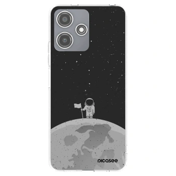 Picasee Xiaomi Redmi 12 5G Hülle - Transparentes Silikon - Astronaut
