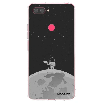 Picasee Xiaomi Mi 8 Lite Hülle - Transparentes Silikon - Astronaut