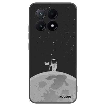 Picasee Xiaomi Poco X6 Pro Hülle - Schwarzes Silikon - Astronaut