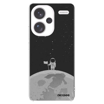 Picasee Xiaomi Redmi Note 13 Pro+ 5G Hülle - Transparentes Silikon - Astronaut