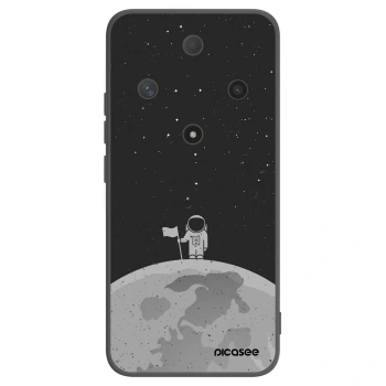 Picasee Honor Magic6 Lite 5G Hülle - Schwarzes Silikon - Astronaut
