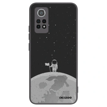 Picasee Xiaomi Redmi Note 12 Pro 4G Hülle - Schwarzes Silikon - Astronaut