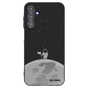 Picasee Samsung Galaxy A15 A156B 5G Hülle - Schwarzes Silikon - Astronaut
