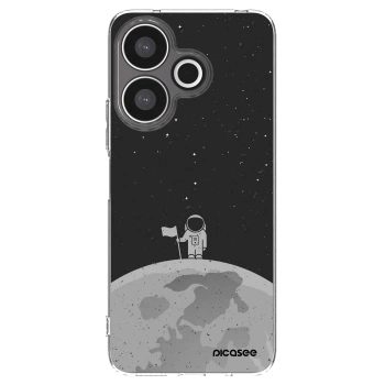 Picasee Xiaomi Redmi 13 4G Hülle - Transparentes Silikon - Astronaut