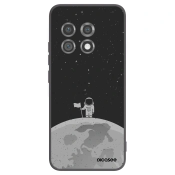 Picasee OnePlus 11 5G Hülle - Schwarzes Silikon - Astronaut
