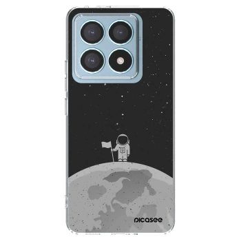 Picasee Xiaomi 14T Pro Hülle - Transparentes Silikon - Astronaut