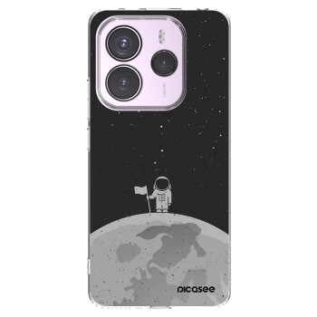 Picasee Xiaomi Redmi Note 14 5G Hülle - Transparentes Silikon - Astronaut