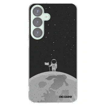 Picasee Samsung Galaxy S25+ 5G Hülle - Transparentes Silikon - Astronaut