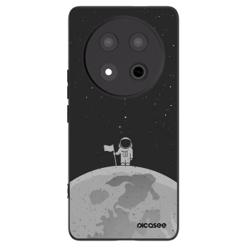 Picasee Honor Magic7 Lite 5G Hülle - Schwarzes Silikon - Astronaut