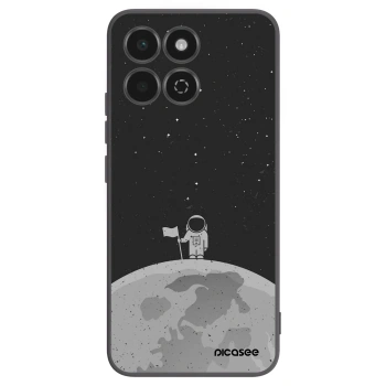 Picasee Honor 200 Smart 5G Hülle - Schwarzes Silikon - Astronaut