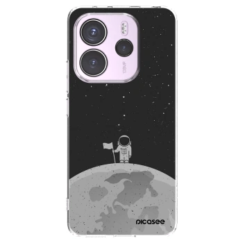 Picasee Xiaomi Redmi Note 14 4G Hülle - Transparentes Silikon - Astronaut