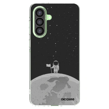 Picasee Samsung Galaxy A26 5G A266B Hülle - Transparentes Silikon - Astronaut