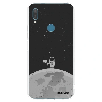 Picasee Huawei Y6 2019 Hülle - Transparentes Silikon - Astronaut